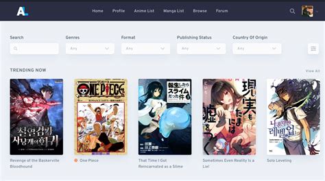 anilist top anime.